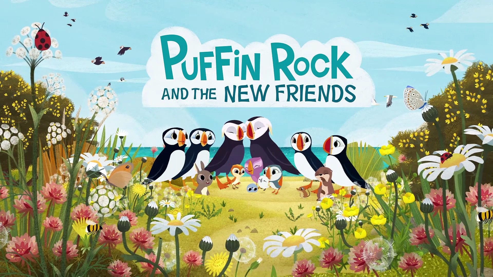 دانلود انیمیشن Puffin Rock and the New Friends 2023 صخره پافین ها
